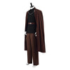 Star Wars Jedi Master Count Dooku Cosplay Costume Cape Outfit Halloween Party Suit