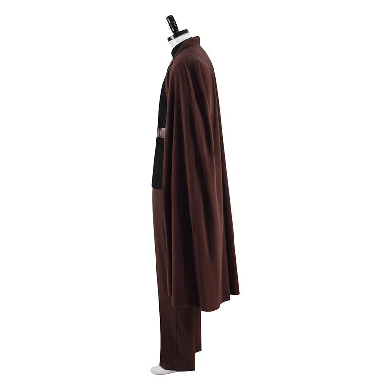 Star Wars Jedi Master Count Dooku Cosplay Costume Cape Outfit Halloween Party Suit