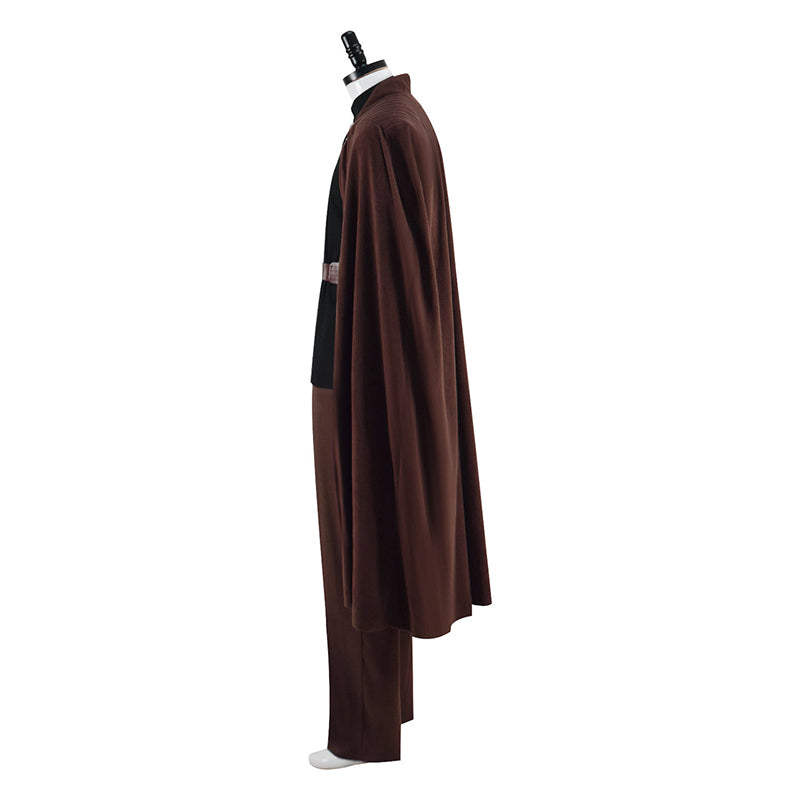 Star Wars Jedi Master Count Dooku Cosplay Costume Cape Outfit Hallowee ...