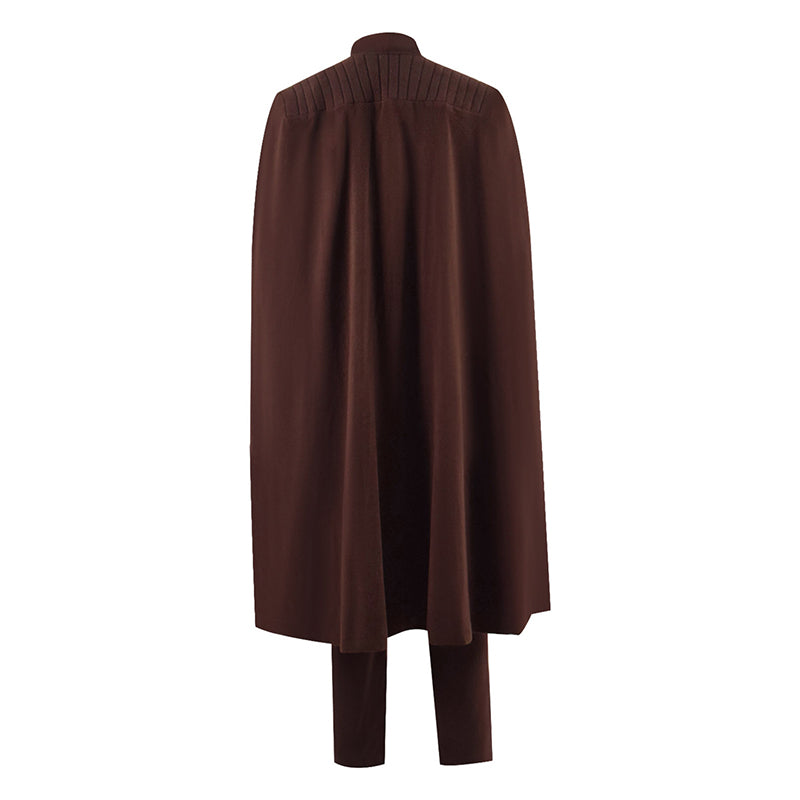Star Wars Jedi Master Count Dooku Cosplay Costume Cape Outfit Hallowee ...