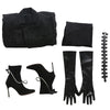 Cruella Cosplay 2021 Cruella DeVil Emma Stone Costumes Wigs Outfit