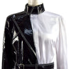 2021 Cruella De Vil Cosplay Costume Cruella Black White Shirt Coat