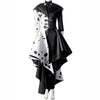 Cruella Costumes 2021 Cruella de Vil Emma Stone Cosplay Halloween Outfits ACcosplay