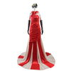 Cruella Red Dress Costume Cruella De Vil Cosplay Halloween Outfit