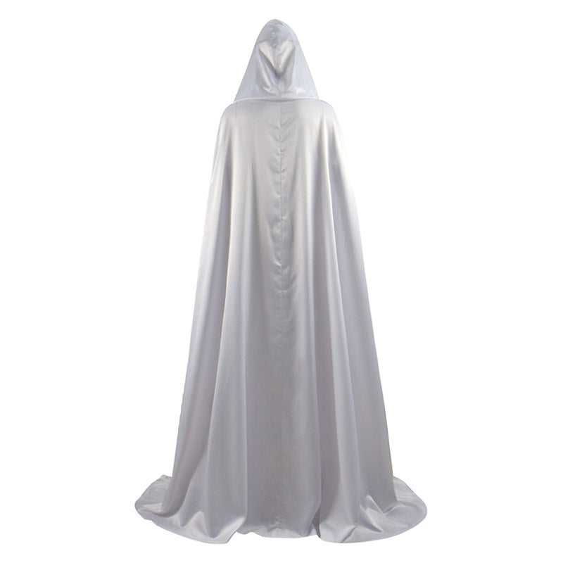 2021 Cruella De Vil Cosplay Costume Cruella White Cloak Halloween Carn ...