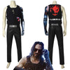 Cyberpunk 2077 Johnny Silverhand Cosplay Costume Full Set Outfit Adults