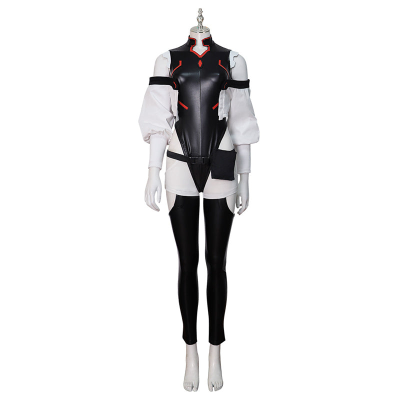 2022 Anime Cyberpunk Edgerunners Lucy Cosplay Costume Sexy Jumpsuit Halloween Party Suit
