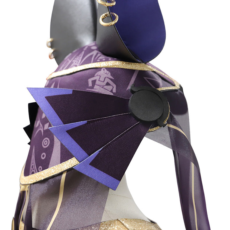 Genshin Impact Cyno Cosplay Costume Anime Adult Outfit Halloween Party Suit