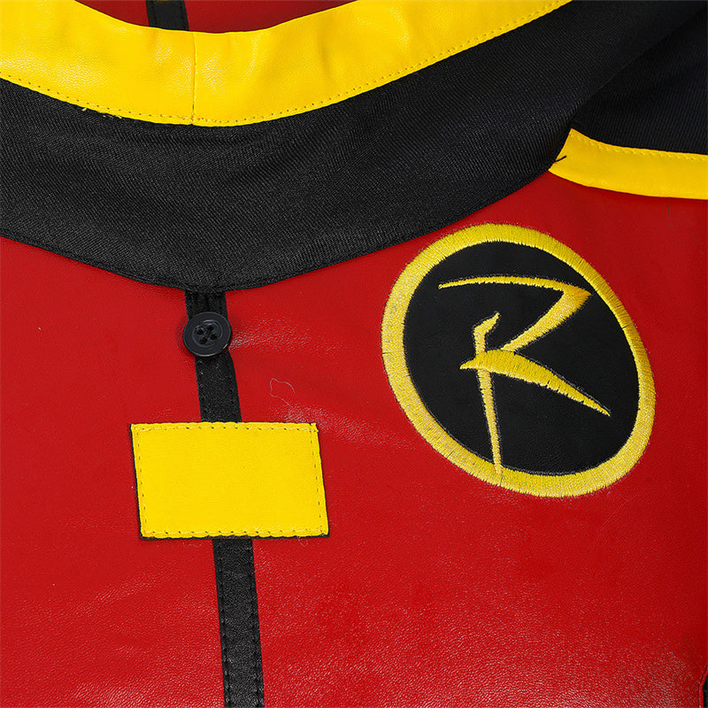 Batman and Superman: Battle of the Super Sons Cosplay Robin Damian Wayne Costume Suit