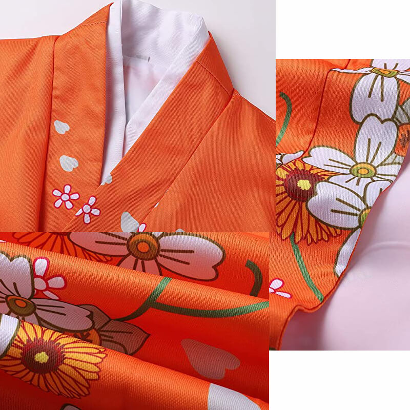 Danganronpa 2 Hiyoko Saionji Kimono Cosplay Costume