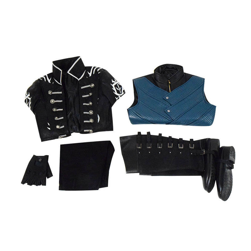 Devil May Cry V DMC 5 Vergil Aged Outfit Cosplay Costume – TrendsinCosplay