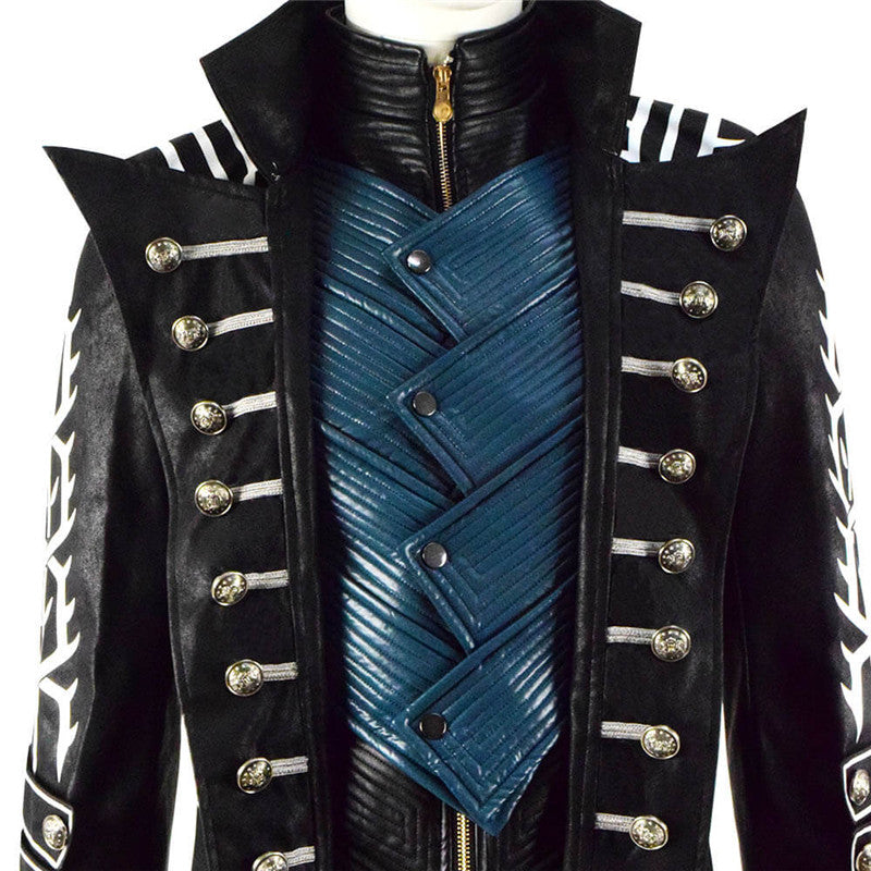 ACcosplay Devil May Cry 5 DMC 5 Vergil Cosplay Outfit Game Costume - ACcosplay