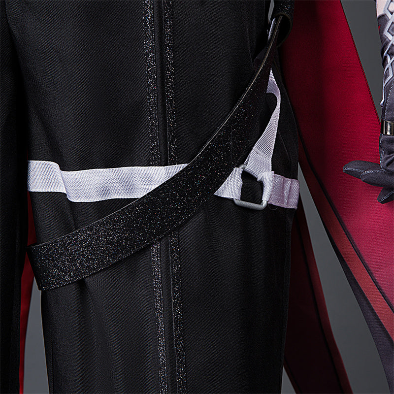 Genshin Impact Diluc Cosplay Costume Game Diluc Red Dead of Night Skin Uniform Suit