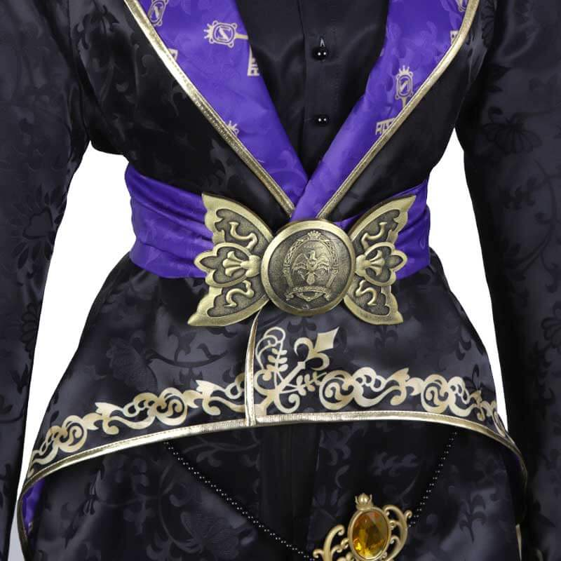Twisted Wonderland Azul Ashengrotto Cosplay Costume Kids Geremonial Robes Full Set Outfit