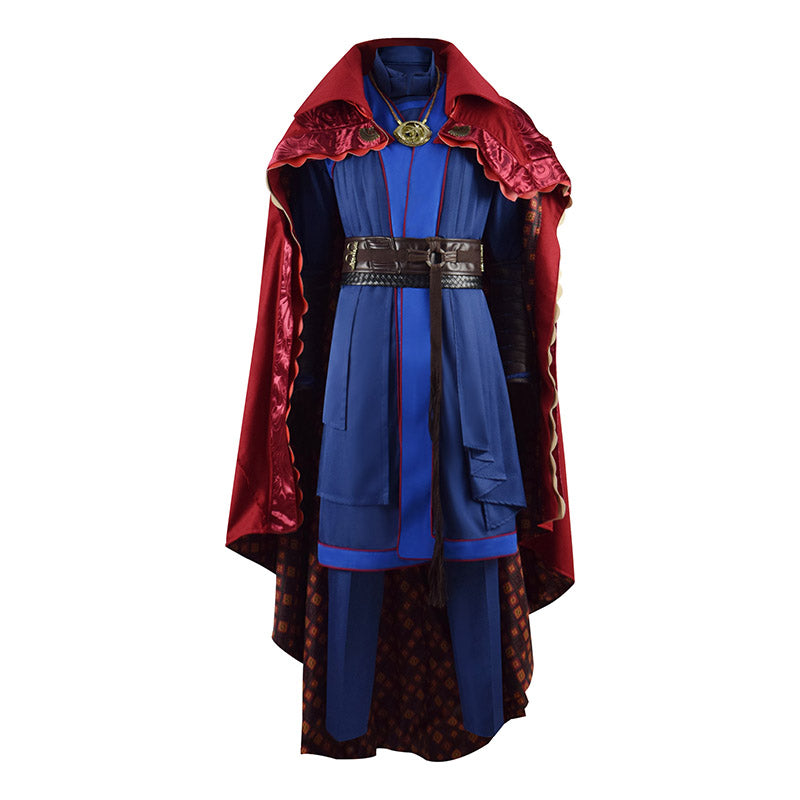 Doctor Strange 2 Stephen Strange Cosplay Dr. Strange Costume Red Robe Full Set