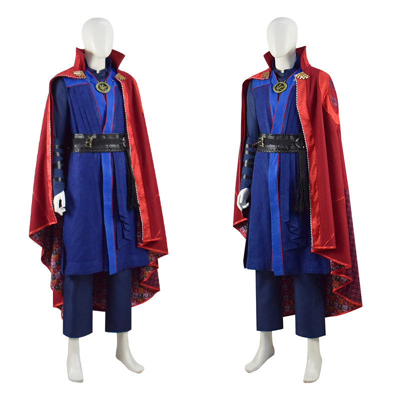 Doctor Strange Cosplay Costume Dr. Strange Outfits Avenger Stephen Full Set Halloween 2022