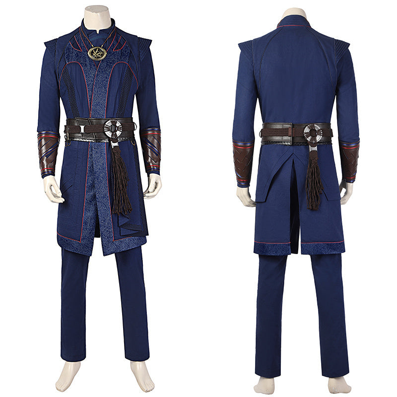 Doctor Strange Costume Dr Strange 2 in the Multiverse of Madness Cosplay With Cape Shoes