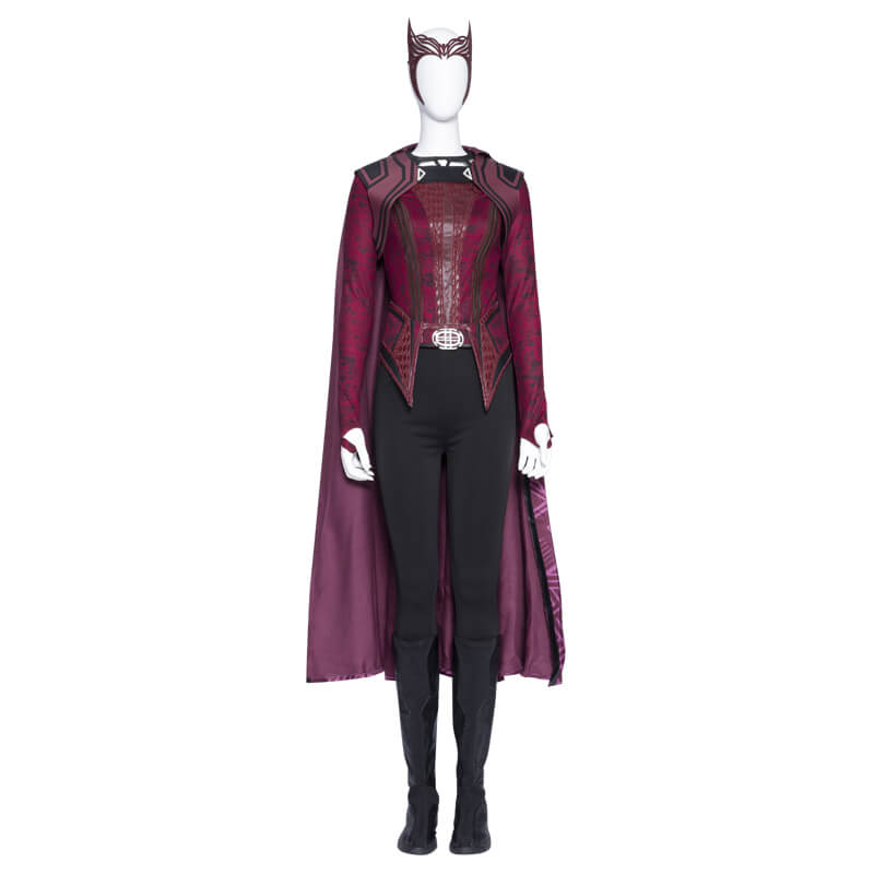 Doctor Strange 2: Scarlet Witch's New Costumes Doctor Strange in the Multiverse of Madness Wanda Cosplay Costume