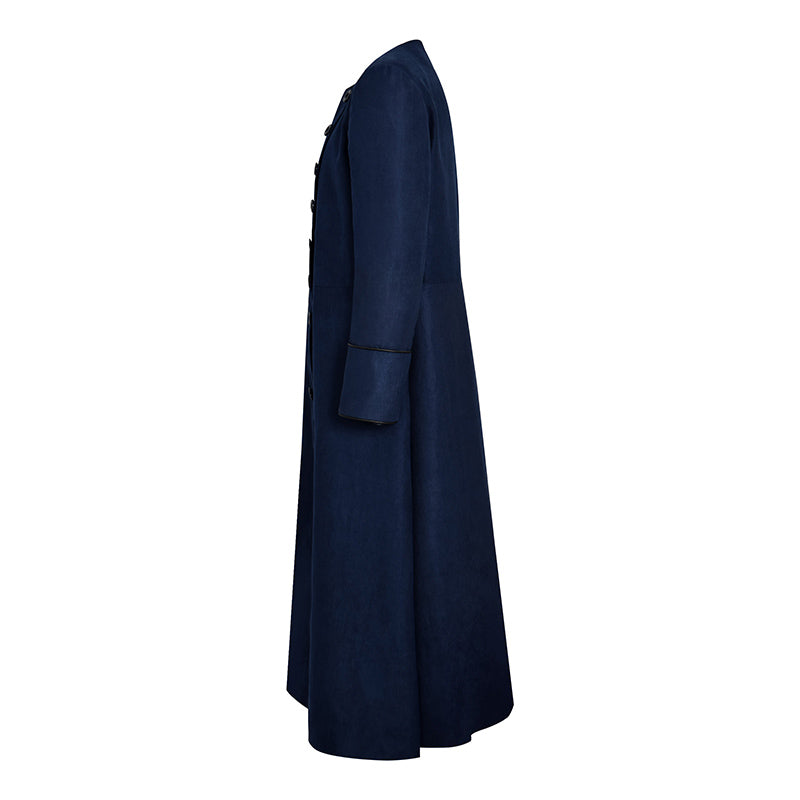 Doctor Who: The Power of the Doctor Cosplay Sacha Dhawan Master Rasputin Coat Halloween Costume