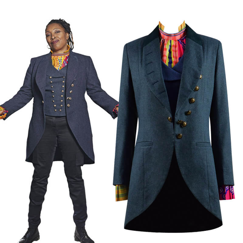 Doctor Who Series 12 Ruth Doctor Who Cosplay Costume Outfit