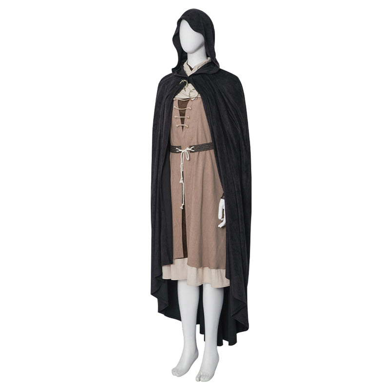 Elden Ring Melina Premium Cosplay Costume Melina Cloak Dress Suit Halloween Outfit