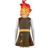 Elemental Ember Wade Cosplay Costume Movie Water Fire Elemental Party Dress Uniform Mask