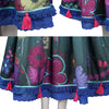 Encanto Cosplay Mirabel Madrigal Costume Fairy Tale Princess Magical Dress For Girls Women