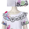 Encanto Cosplay Mirabel Madrigal Costume Fairy Tale Princess Magical Dress For Girls Women