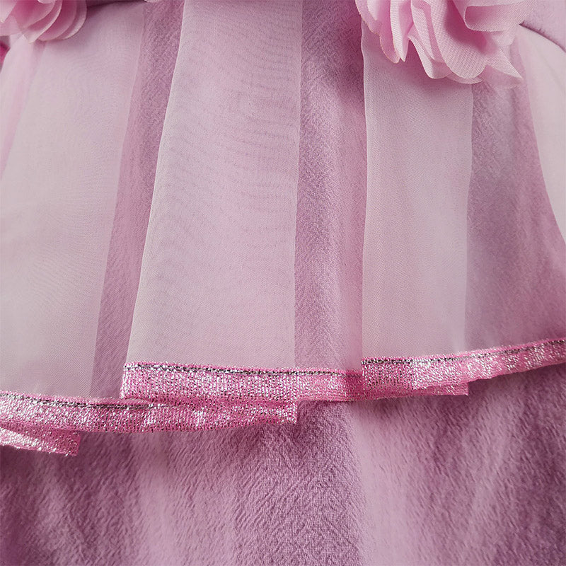 Encanto Cosplay Mirabel Madrigal Costume Candy Princess Dress For Kids Girls