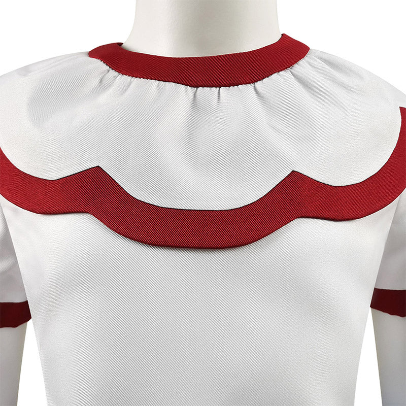 Encanto Filimo Cosplay Costume Red Dress Halloween Outfit For Girls