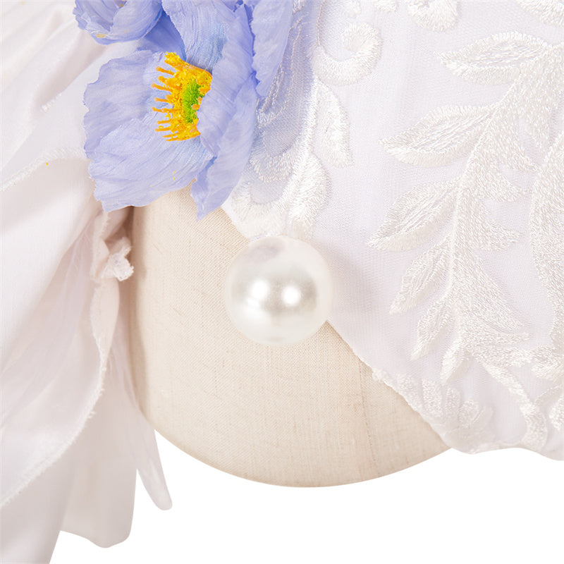 Vocaloid Hatsune Miku Flower Fairy Nemophila Cosplay Costume Anime Miku Sexy Elf Dress