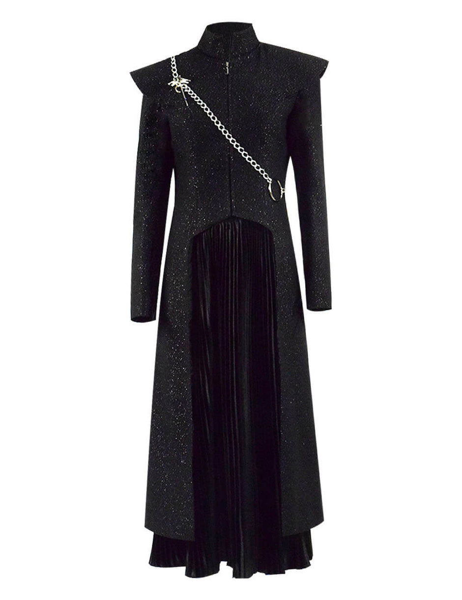 dress coat game Wedtrend Women Sparkly Golden Long Prom Dress with Slit Mermaid Spaghetti  Straps Corset Evening Party Dress with Lace Up Back – WEDTREND main image 1
