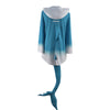 Gawr Gura Cosplay Hololive Virtual Vtuber Costume Cute Blue Shark Coat Hoodie
