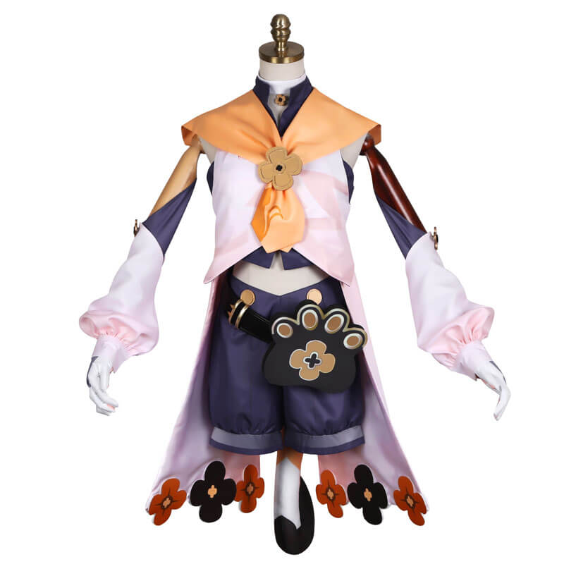 Genshin Impact Diona Cosplay Costume Deluxe Outfit Halloween Carnival Uniform Suit