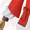 Genshin Impact Cosplay Klee Cosplay Costume Snowflake Red Coat Cute Outfit
