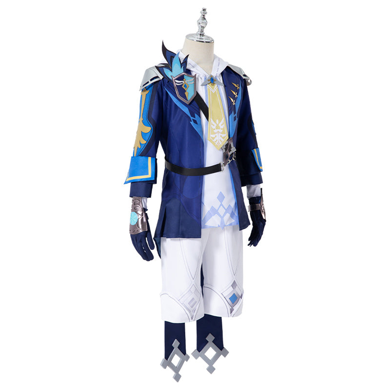 Game Genshin Impact Mika Cosplay Costume Anime Men Uniform Halloween Event Suit