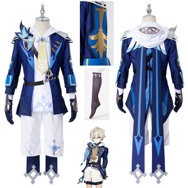 Game Genshin Impact Mika Cosplay Costume Anime Men Uniform Halloween E ...