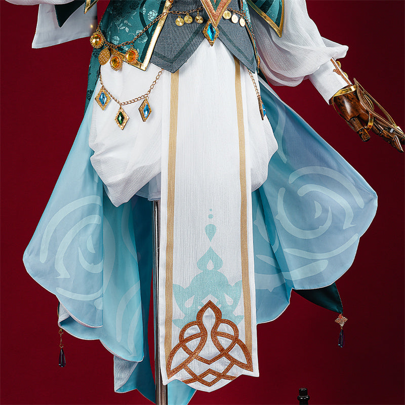 Genshin Impact Lisa Cosplay Costume New Skin A Sobriquet Under Shade Outfit Suit