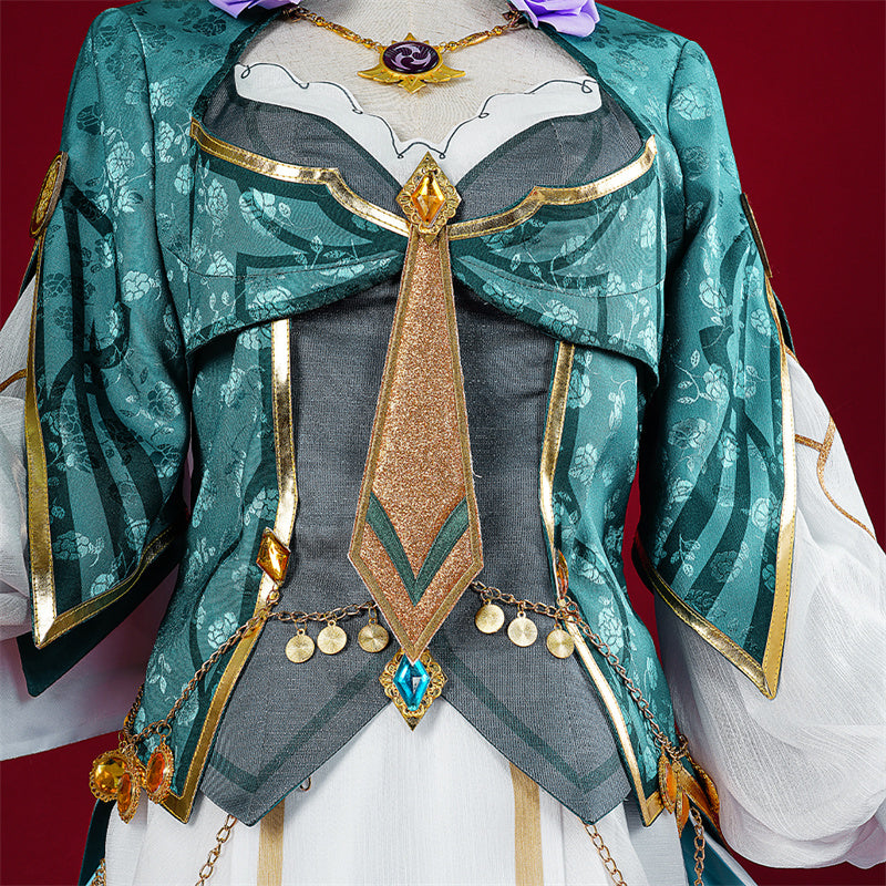 Genshin Impact Lisa Cosplay Costume New Skin A Sobriquet Under Shade Outfit Suit