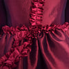 Enchanted Disenchanted 2 Giselle Cosplay Costume Ball Red Dress Halloween Carnival Suit