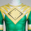 2023 Mighty Morphin Power Rangers Cosplay Green Ranger Costume Dragon Ranger Halloween Jumpsuit