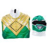 2023 Mighty Morphin Power Rangers Cosplay Green Ranger Costume Dragon Ranger Halloween Jumpsuit