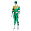 2023 Mighty Morphin Power Rangers Cosplay Green Ranger Costume Dragon Ranger Halloween Jumpsuit