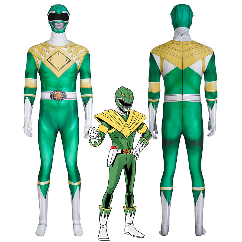 mighty morphin power rangers green ranger costume