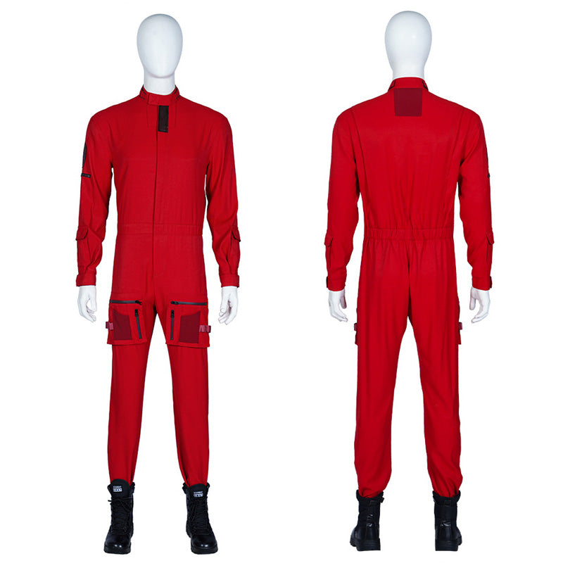 Guardians Of The Galaxy Vol. 3 Cosplay Costume Suit Red Jumpsuit Halloween Party Suit