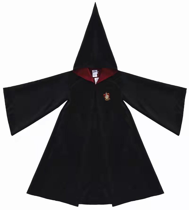 Harry Potter Personalised Gryffindor Robe School Magic Robe Cloak Halloween Carnival Costume