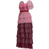 Harry Potter Cosplay Costume Hermione Granger Dress Pink Ball Gown Halloween Party Suit
