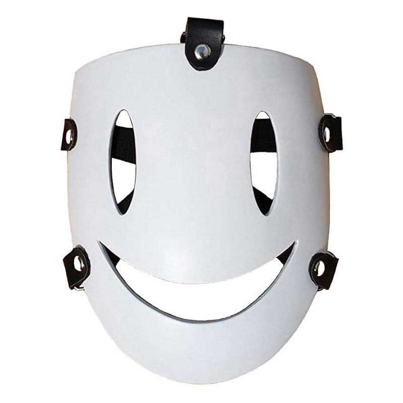 High-Rise Invasion Tenku Shinpan White Smile Mask Halloween Cosplay Mask
