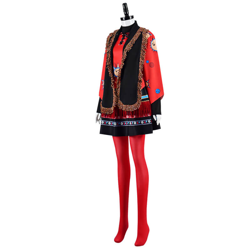 Women Hocus Pocus Dani Dennison Halloween Costumes Cosplay Outfit with Hat ACcosplay