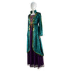 Hocus Pocus Winifred Sanderson Halloween Dress Suit Cosplay Costume Outfit with Wig